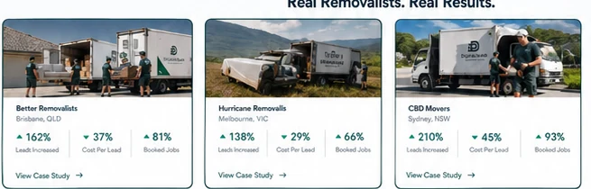 Google Ads removalist visual