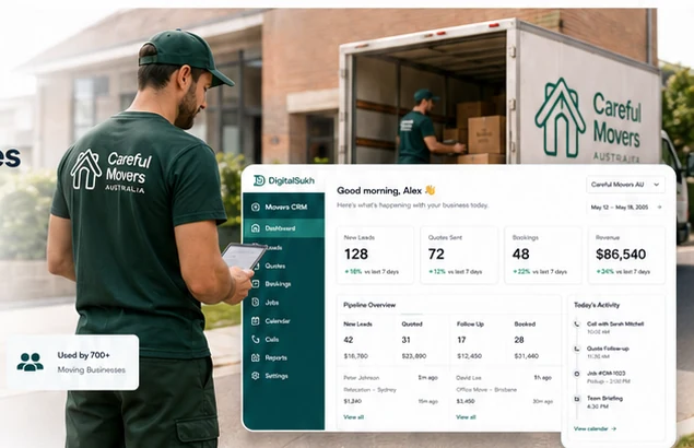 Moving CRM interface and mover