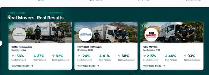 Australian removalist business visual