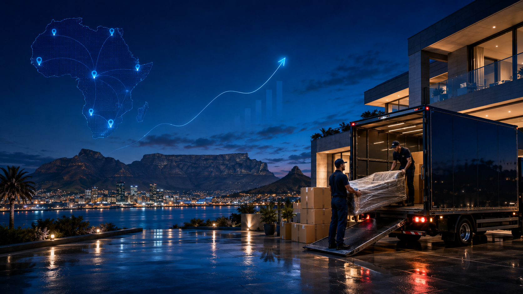 Africa moving company growth visual